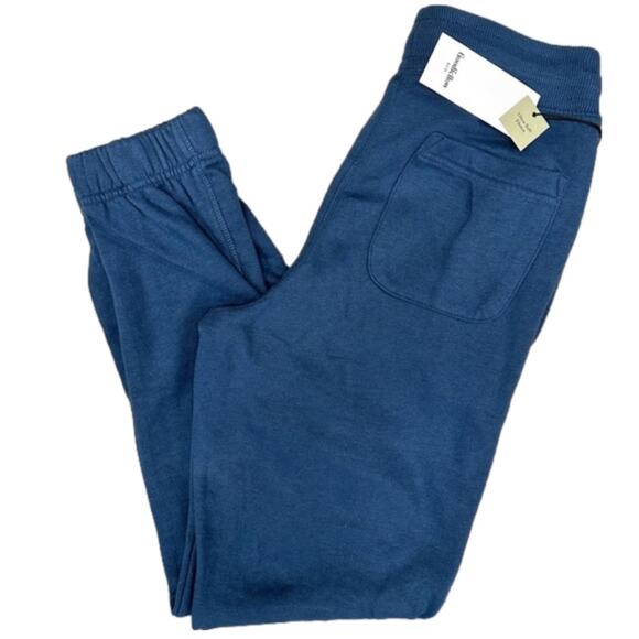 New Men's Blue Knit Jogger Sweatpants size‎ Large - Picture 1 of 5